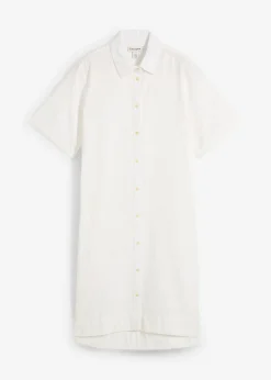 Mujer bonprix bonprix Vestido camisero de algodón puro