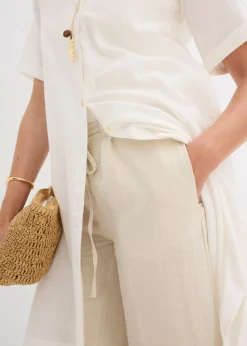 Mujer bonprix bonprix Vestido camisero de algodón puro