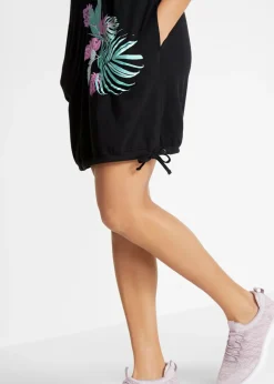 Mujer bonprix bonprix Vestido camisero de algodón, manga corta