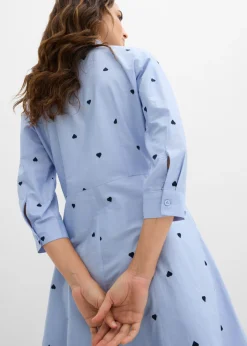 Mujer bonprix bonprix Vestido camisero de algodón orgánico puro