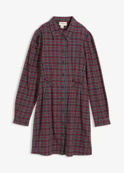 Niños bonprix bonprix Vestido camisero de franela