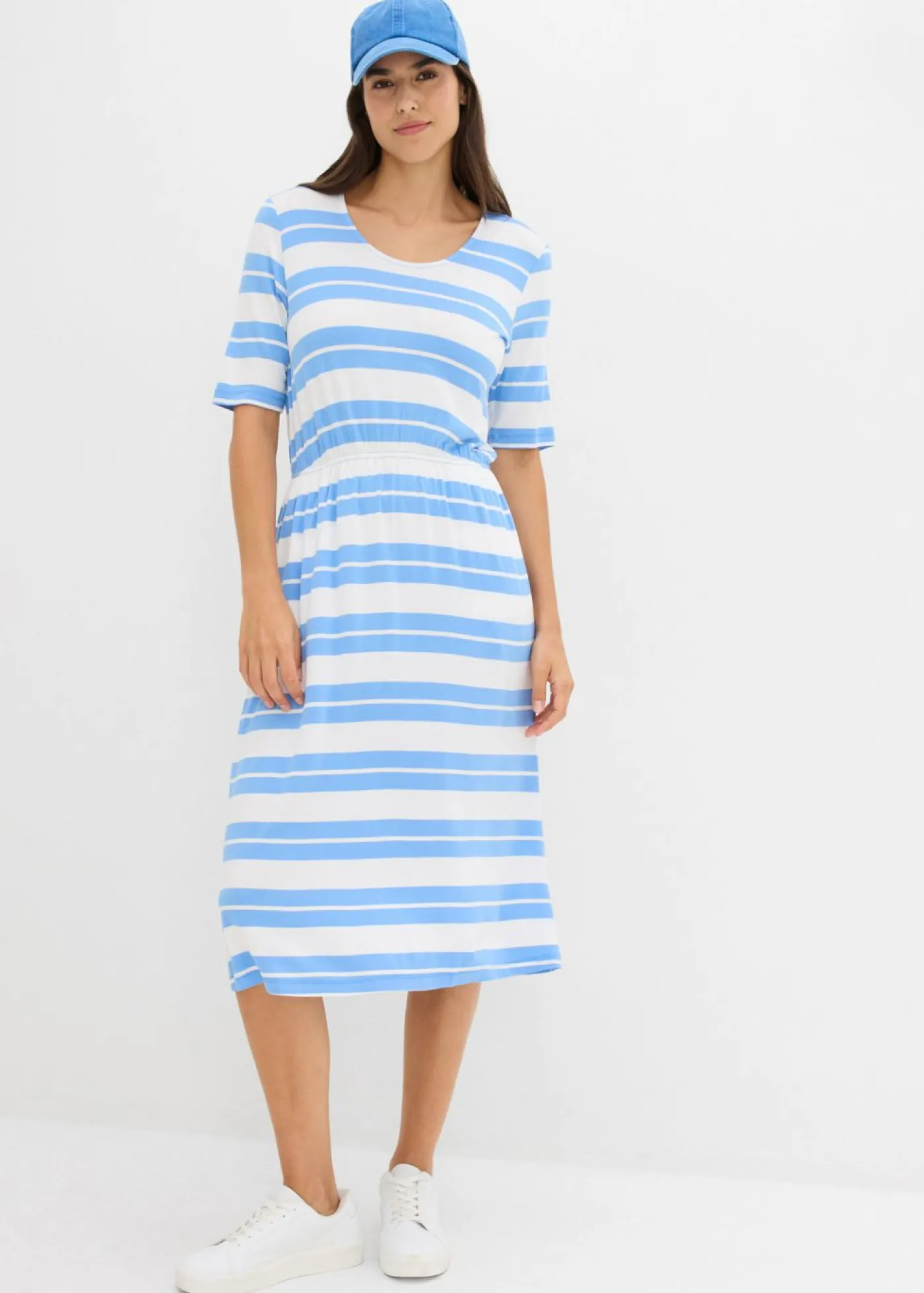 Mujer bonprix bonprix Vestido camisero de mezcla de viscosa