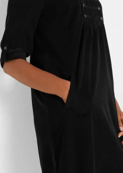 Mujer bonprix bonprix Vestido camisero de pana de algodón puro