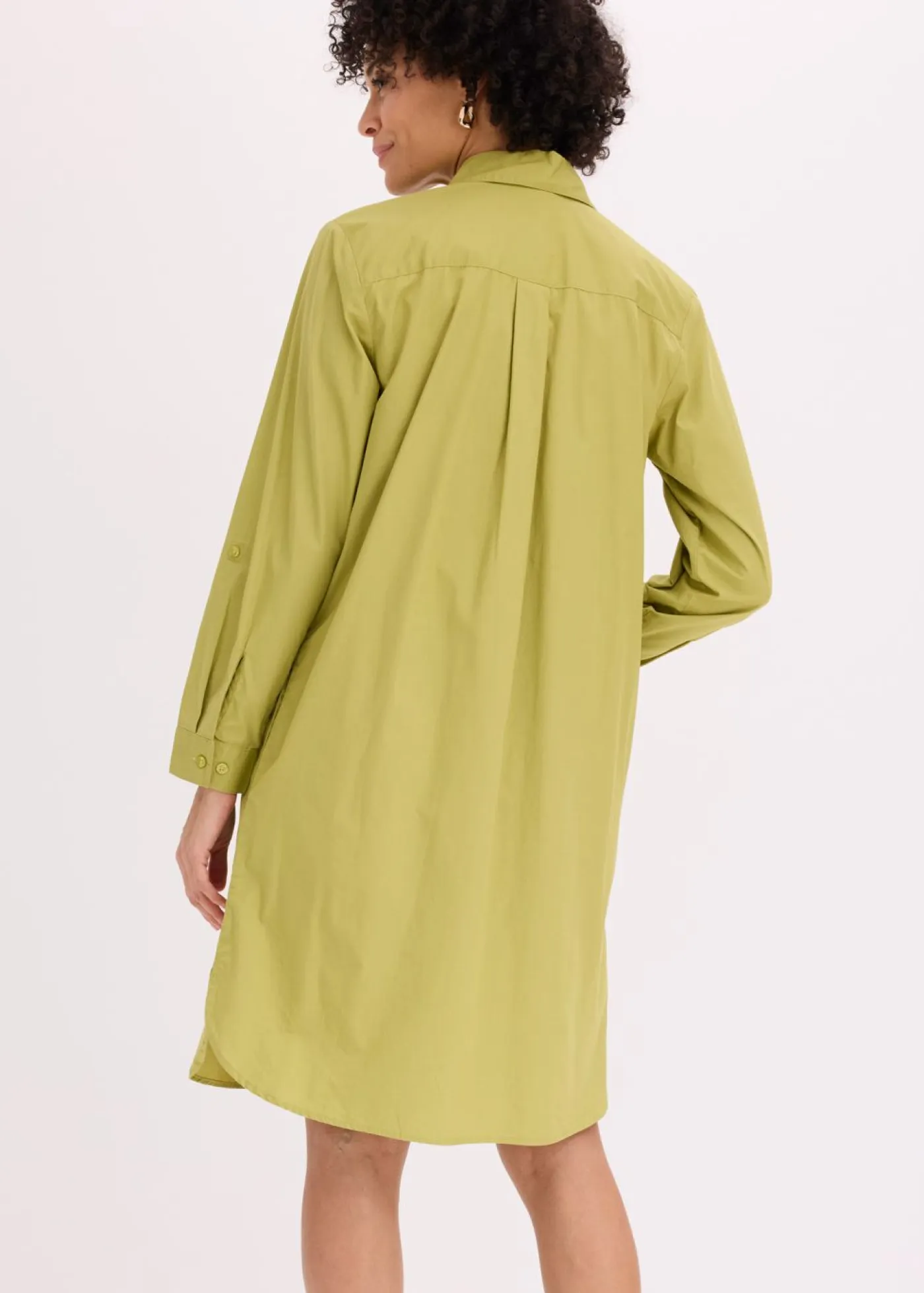 Mujer bonprix bonprix Vestido camisero de popelín de algodón