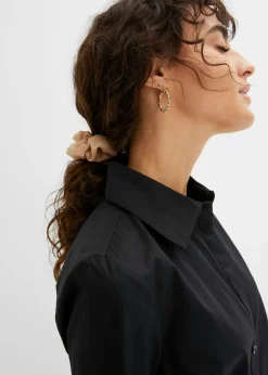 Mujer bonprix bonprix Vestido camisero de popelín de algodón