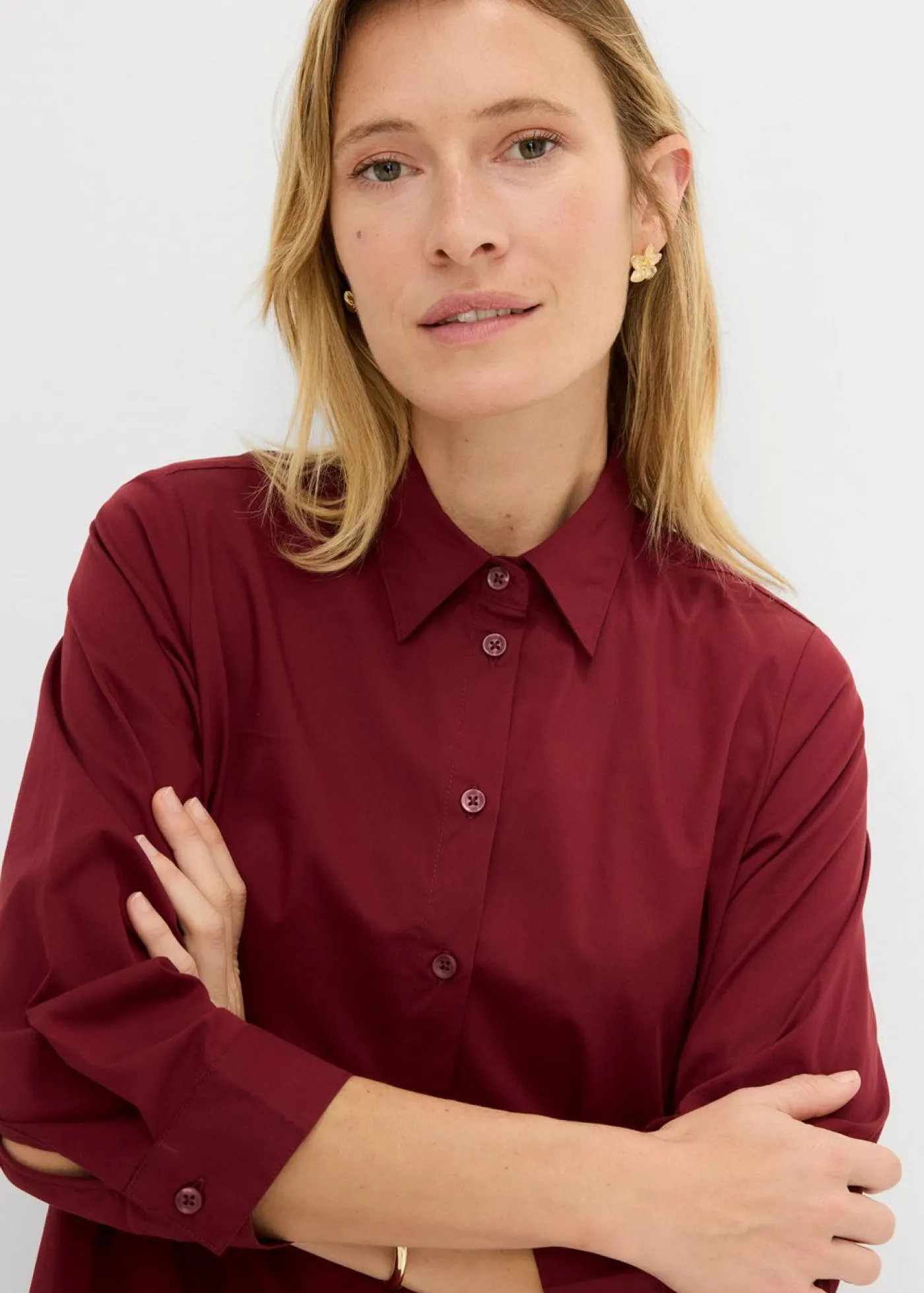 Mujer bonprix bonprix Vestido camisero de popelín