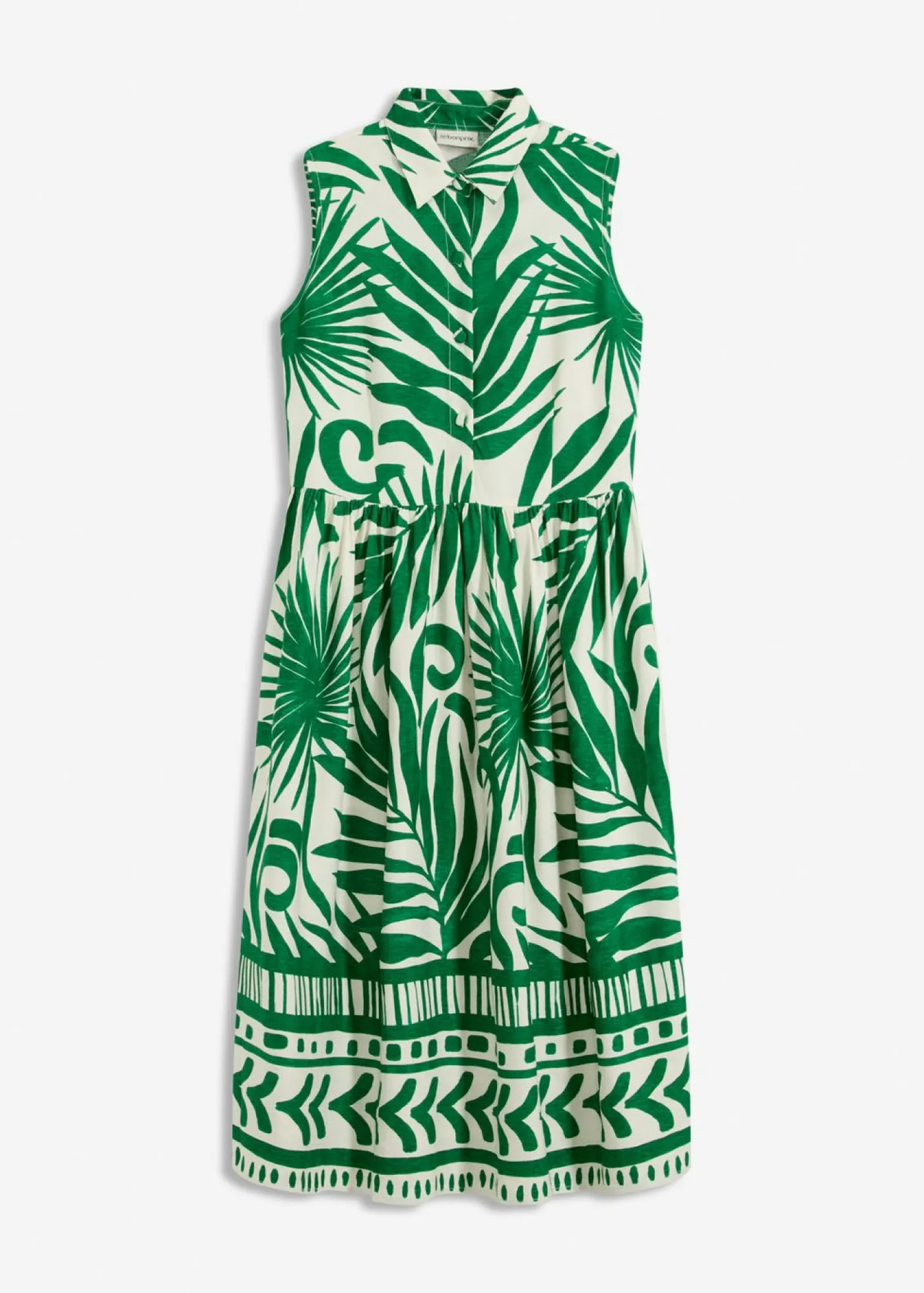 Mujer bonprix bonprix Vestido camisero de viscosa fluida