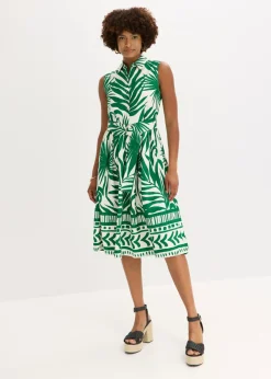 Mujer bonprix bonprix Vestido camisero de viscosa fluida