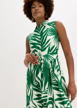 Mujer bonprix bonprix Vestido camisero de viscosa fluida