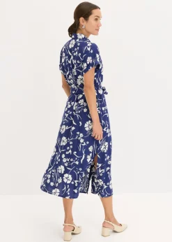 Mujer bonprix bonprix Vestido camisero de viscosa pura