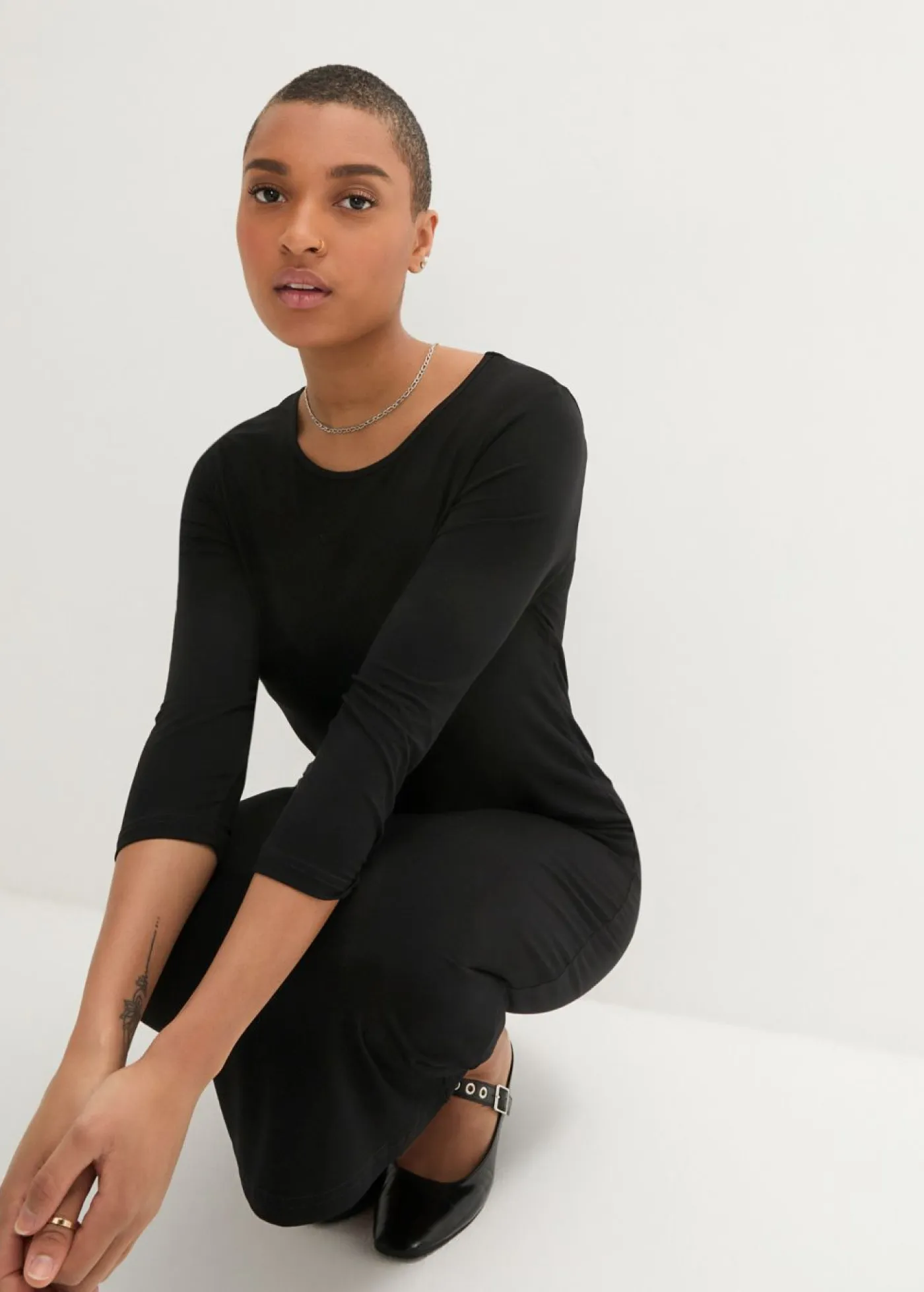 Mujer bonprix bonprix Vestido camisero de viscosa fina