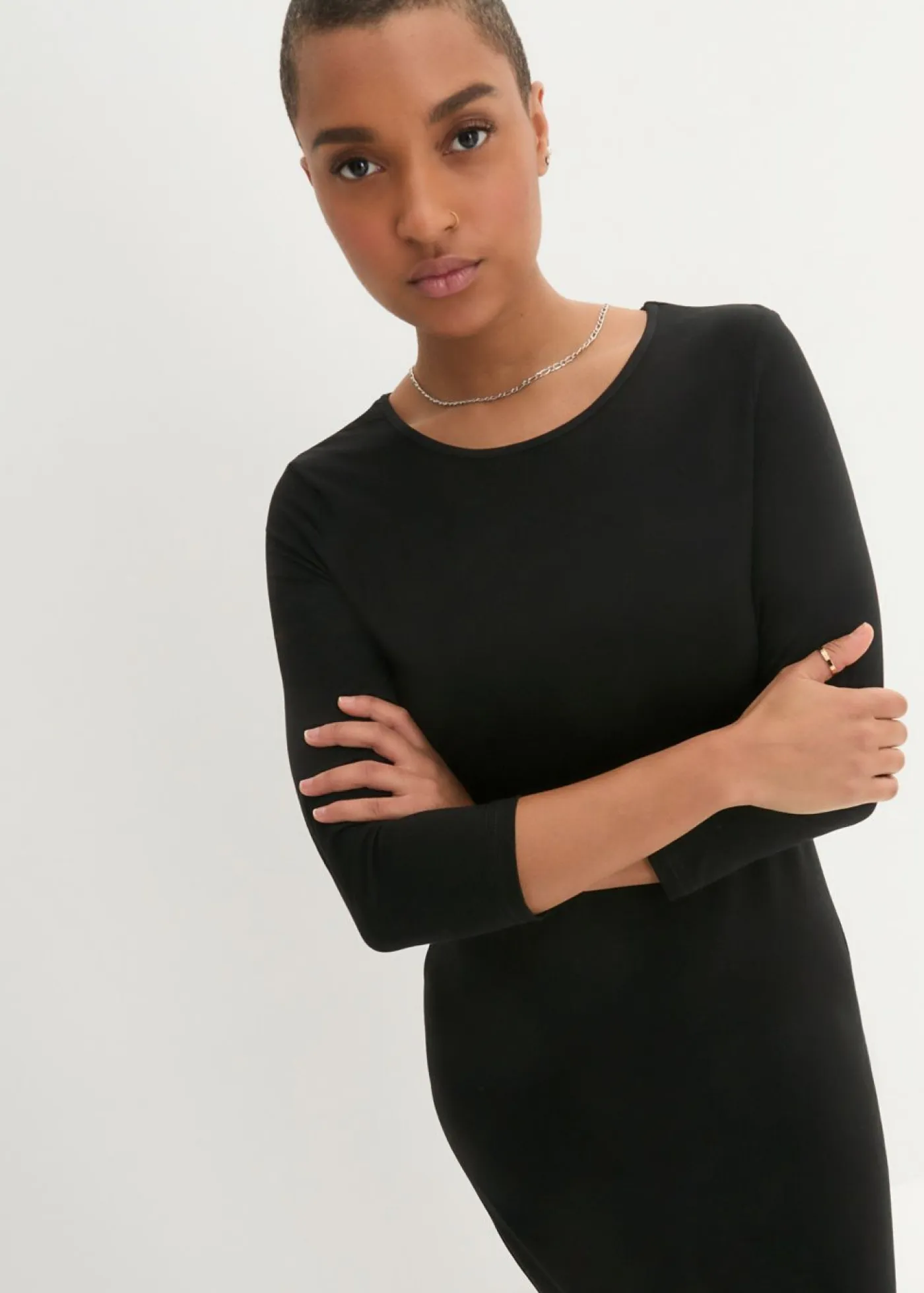 Mujer bonprix bonprix Vestido camisero de viscosa fina