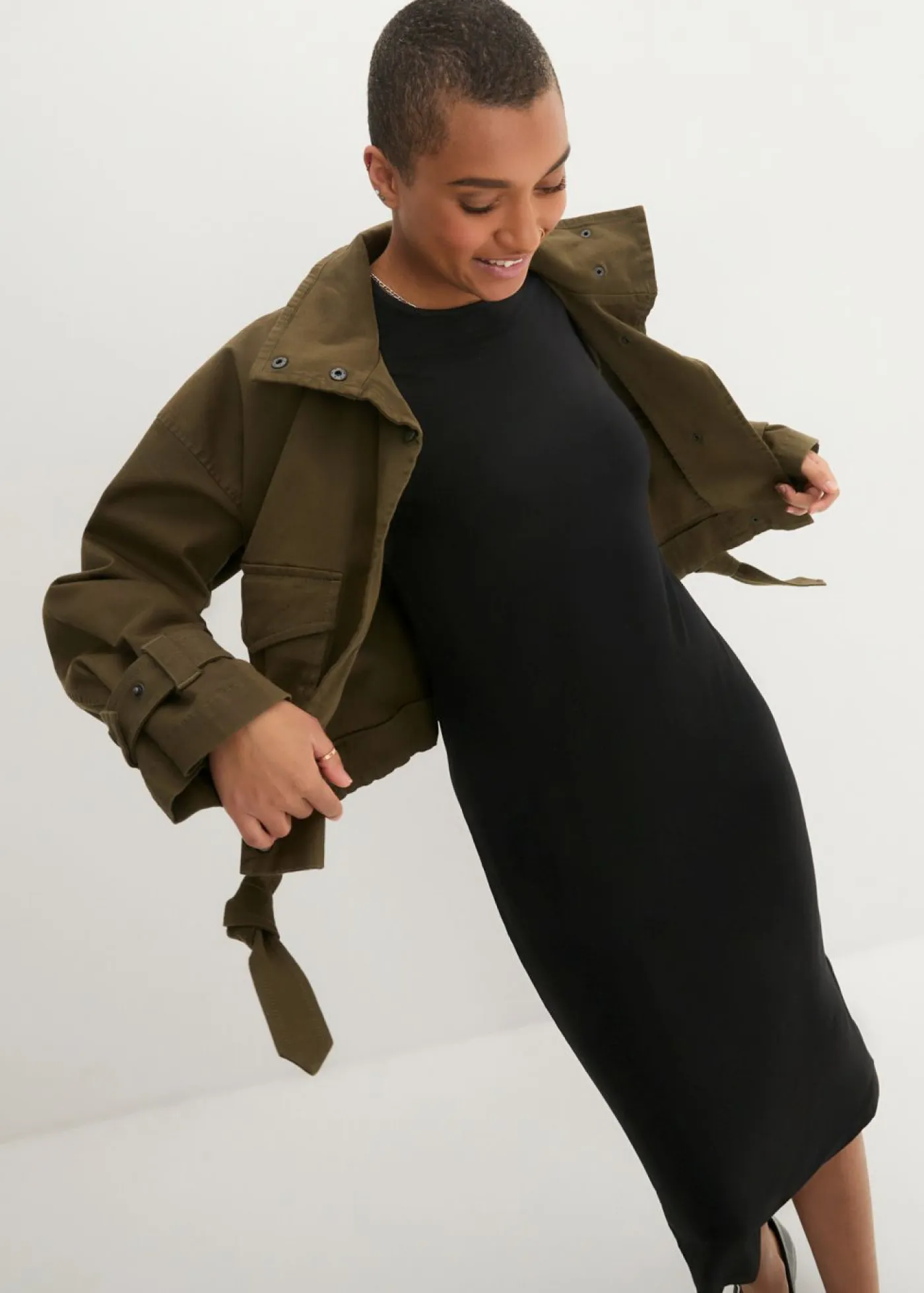 Mujer bonprix bonprix Vestido camisero de viscosa fina