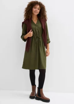 Mujer bonprix bonprix Vestido camisero de viscosa suave