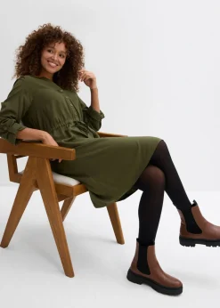 Mujer bonprix bonprix Vestido camisero de viscosa suave