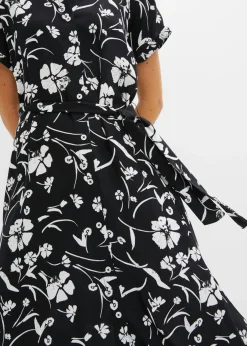 Mujer bonprix bonprix Vestido camisero de viscosa pura