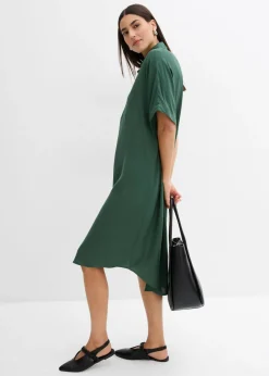 Mujer bonprix bonprix Vestido camisero de viscosa fina