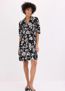 Mujer bonprix bonprix Vestido camisero de viscosa fluida