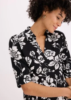 Mujer bonprix bonprix Vestido camisero de viscosa fluida