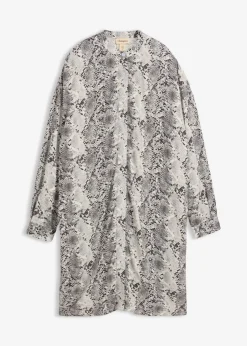 Mujer bonprix bonprix Vestido camisero holgado de viscosa fina