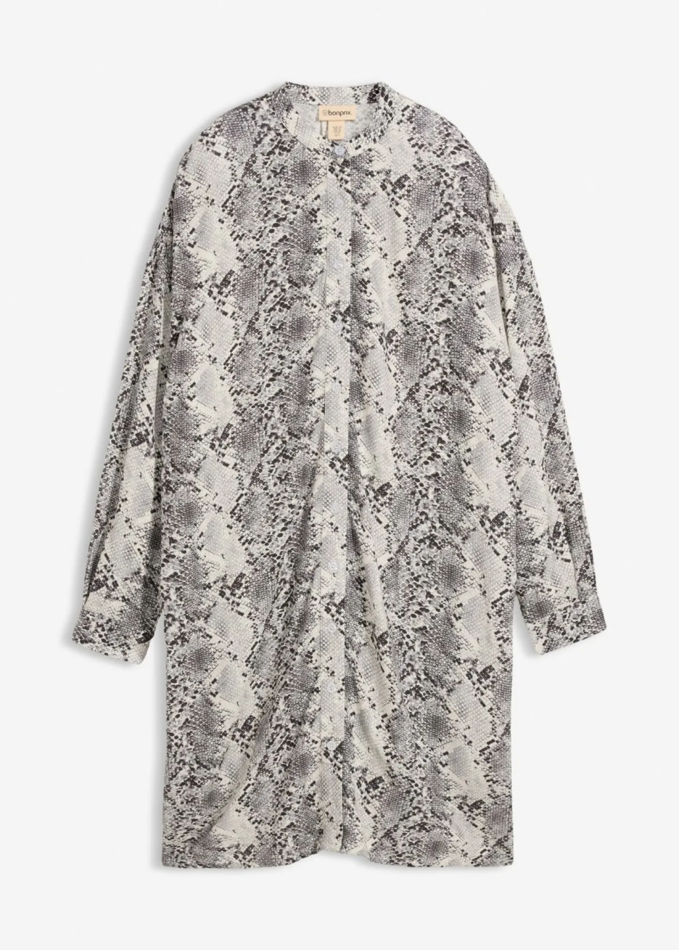 Mujer bonprix bonprix Vestido camisero holgado de viscosa fina