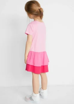 Niños bonprix bonprix Vestido camisero y vestido para muñeca (2 piezas) de algodón orgánico puro