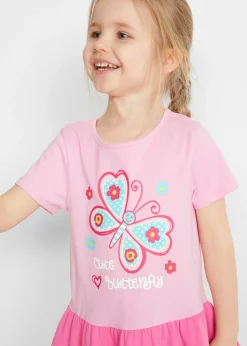 Niños bonprix bonprix Vestido camisero y vestido para muñeca (2 piezas) de algodón orgánico puro