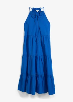 bonprix bonprix Premium|Vestidos>Vestido con contenido de seda Azul ártico