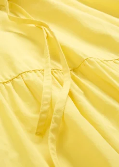 bonprix bonprix Premium|Vestidos>Vestido con contenido de seda Amarillo suave