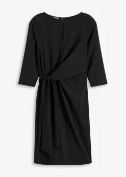 bonprix bonprix Vestidos>Vestido con detalle de cordón Negro