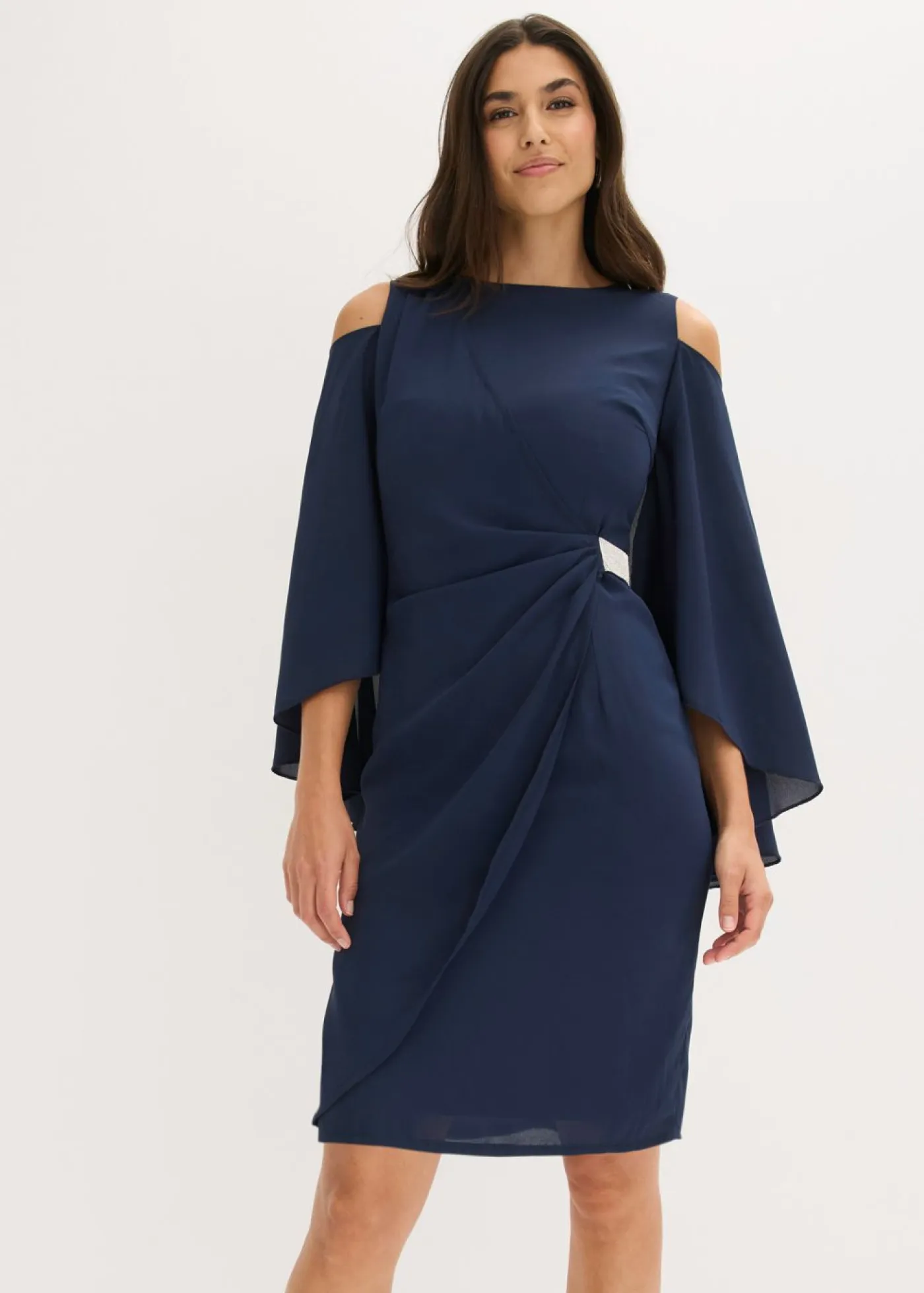 Mujer bonprix bonprix Vestido con escote bañera