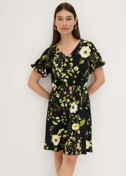 Mujer bonprix bonprix Vestido con mangas abullonadas