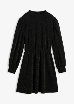 Mujer bonprix bonprix Vestido con purpurina de tejido interlock resistente