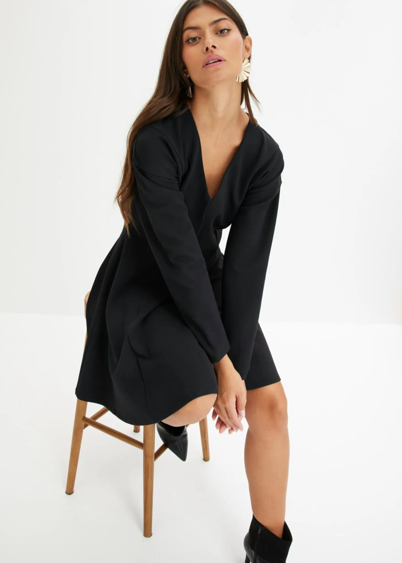 bonprix bonprix Vestidos>Vestido corto Negro