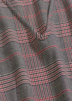 bonprix bonprix Vestidos>Vestido corto marrón-beige a cuadros