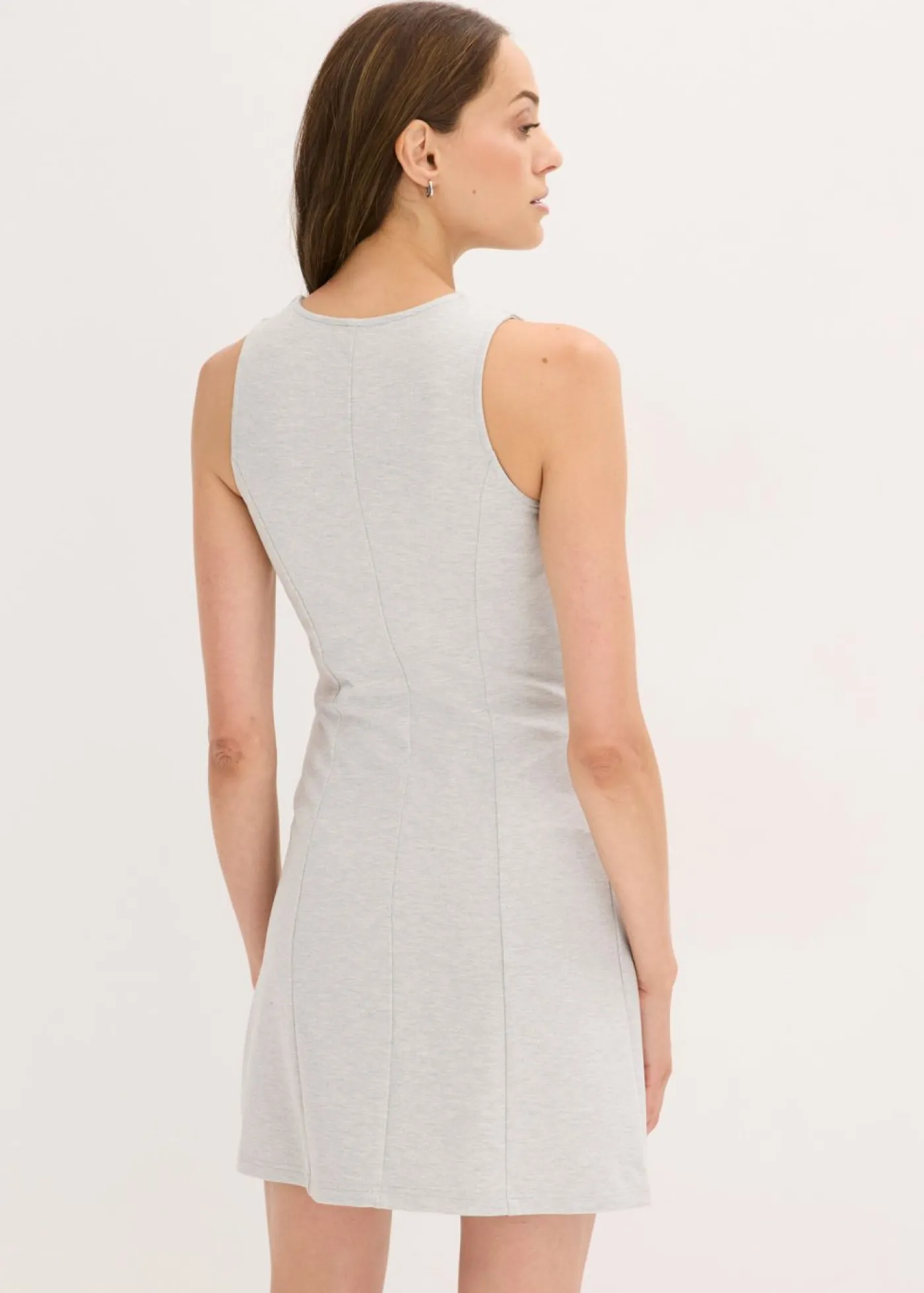 Mujer bonprix bonprix Vestido corto con botón decorativo