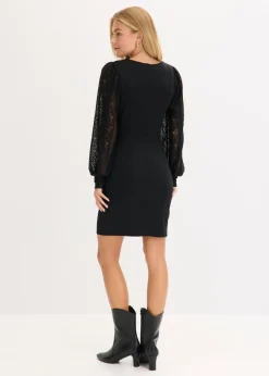 Mujer bonprix bonprix Vestido corto con escote pronunciado