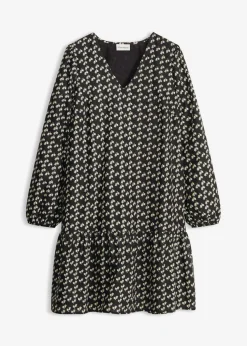 Mujer bonprix bonprix Vestido corto con estructura arrugada