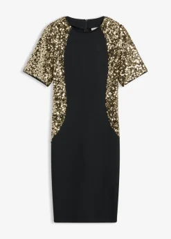 Mujer bonprix bonprix Vestido corto con lentejuelas