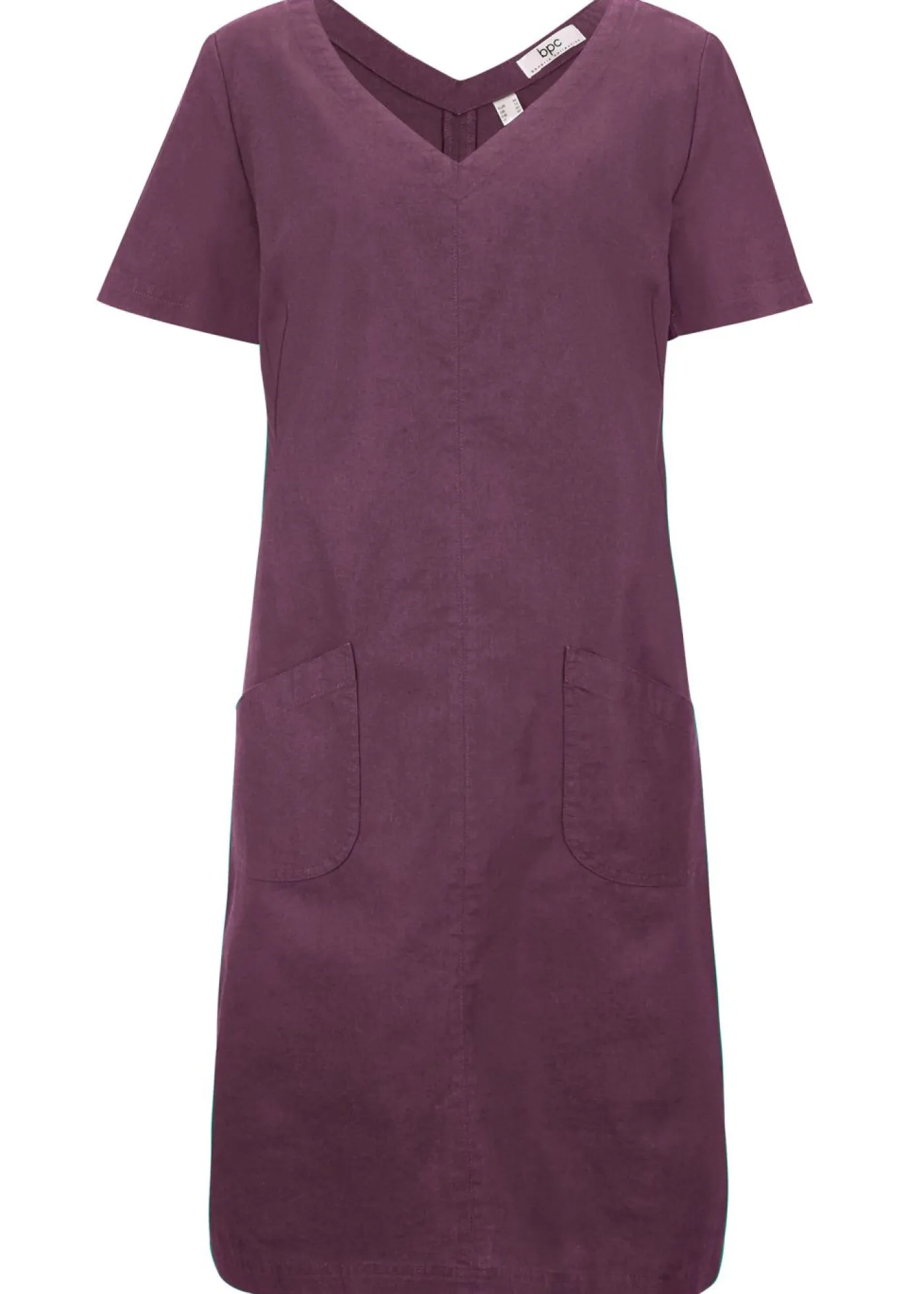 Mujer bonprix bonprix Vestido corto con lino