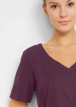 Mujer bonprix bonprix Vestido corto con lino