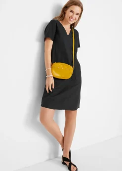 Mujer bonprix bonprix Vestido corto con lino