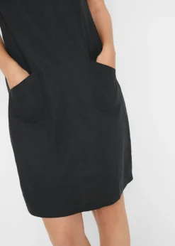Mujer bonprix bonprix Vestido corto con lino