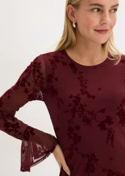 Mujer bonprix bonprix Vestido corto con malla