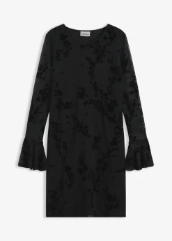 Mujer bonprix bonprix Vestido corto con malla