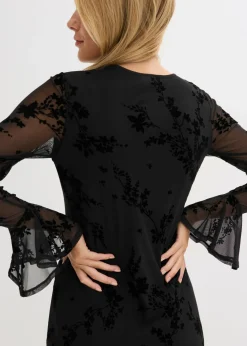 Mujer bonprix bonprix Vestido corto con malla