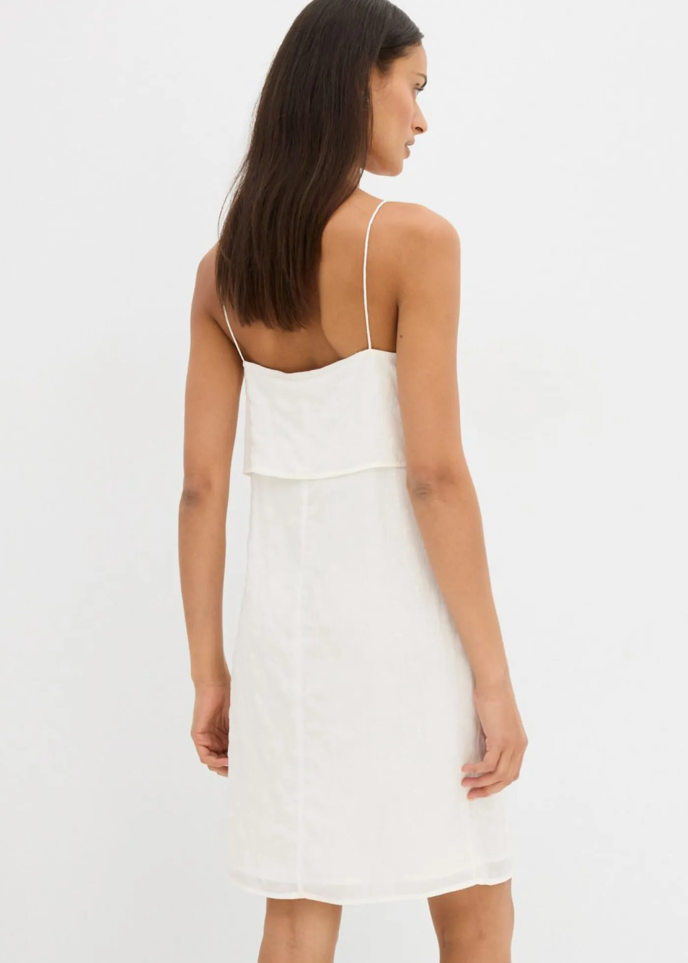 Mujer bonprix bonprix Vestido corto con un bonito bordado de lentejuelas