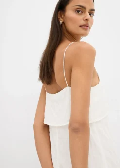 Mujer bonprix bonprix Vestido corto con un bonito bordado de lentejuelas