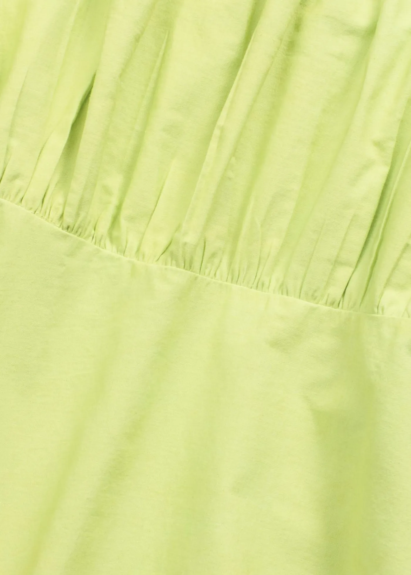 bonprix bonprix Vestidos>Vestido corto de algodón orgánico puro Amarillo cítrico