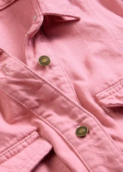 bonprix bonprix Vestidos|Novedades>Vestido corto de algodón puro Malva